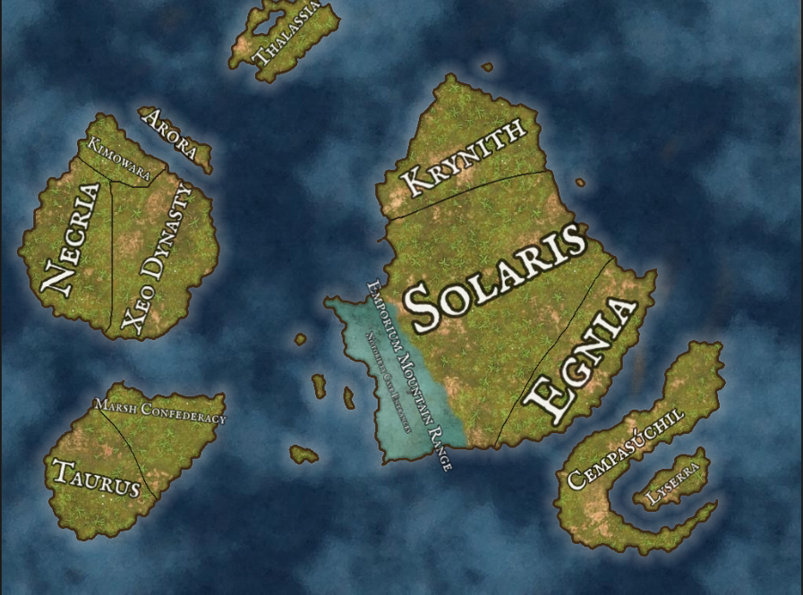 Map of Sildraven